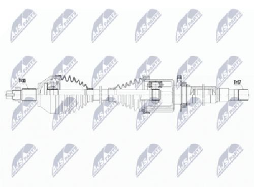 Albero motore originale nty - albero,