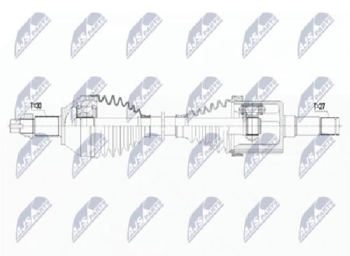 Albero motore originale nty - motore,