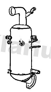 Filtro antiparticolato diesel